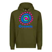 Army Green lost oceanic airlines Premium Hoodie - artisFamous