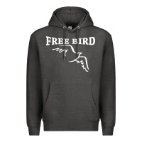Charcoal Heather lynyrd skynard free bird ronnie van zant Premium Hoodie - artisFamous