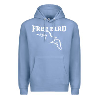 Colony Blue lynyrd skynard free bird ronnie van zant Premium Hoodie - artisFamous