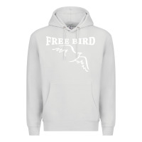 Dove Grey lynyrd skynard free bird ronnie van zant Premium Hoodie - artisFamous