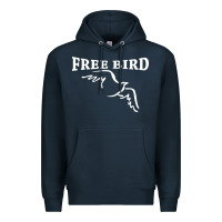 Navy lynyrd skynard free bird ronnie van zant Premium Hoodie - artisFamous