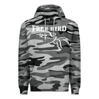 Slate Camo lynyrd skynard free bird ronnie van zant Premium Hoodie - artisFamous