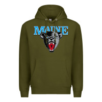 Army Green maine black bears premier Premium Hoodie - artisFamous