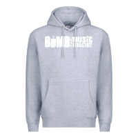 Heather Grey bomb the music industry Premium Hoodie - artisFamous