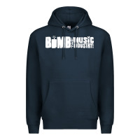 Navy bomb the music industry Premium Hoodie - artisFamous