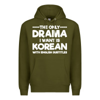 Army Green korean drama k drama korean Premium Hoodie - artisFamous