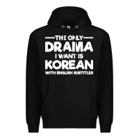 Black korean drama k drama korean Premium Hoodie - artisFamous