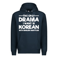 Navy korean drama k drama korean Premium Hoodie - artisFamous