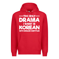 Red korean drama k drama korean Premium Hoodie - artisFamous