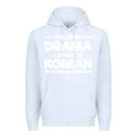 White korean drama k drama korean Premium Hoodie - artisFamous