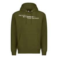 Army Green proudly unpoisoned Premium Hoodie - artisFamous