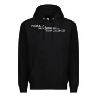 Black proudly unpoisoned Premium Hoodie - artisFamous