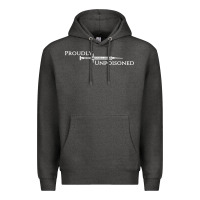 Charcoal Heather proudly unpoisoned Premium Hoodie - artisFamous