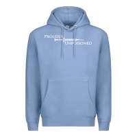Colony Blue proudly unpoisoned Premium Hoodie - artisFamous