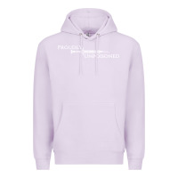 Lilac proudly unpoisoned Premium Hoodie - artisFamous