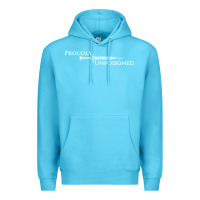 Ocean Blue proudly unpoisoned Premium Hoodie - artisFamous