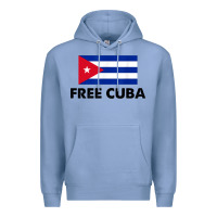 Colony Blue free cuba  sos cuba cuba pride nuestra cuba Premium Hoodie - artisFamous