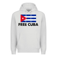 Dove Grey free cuba  sos cuba cuba pride nuestra cuba Premium Hoodie - artisFamous