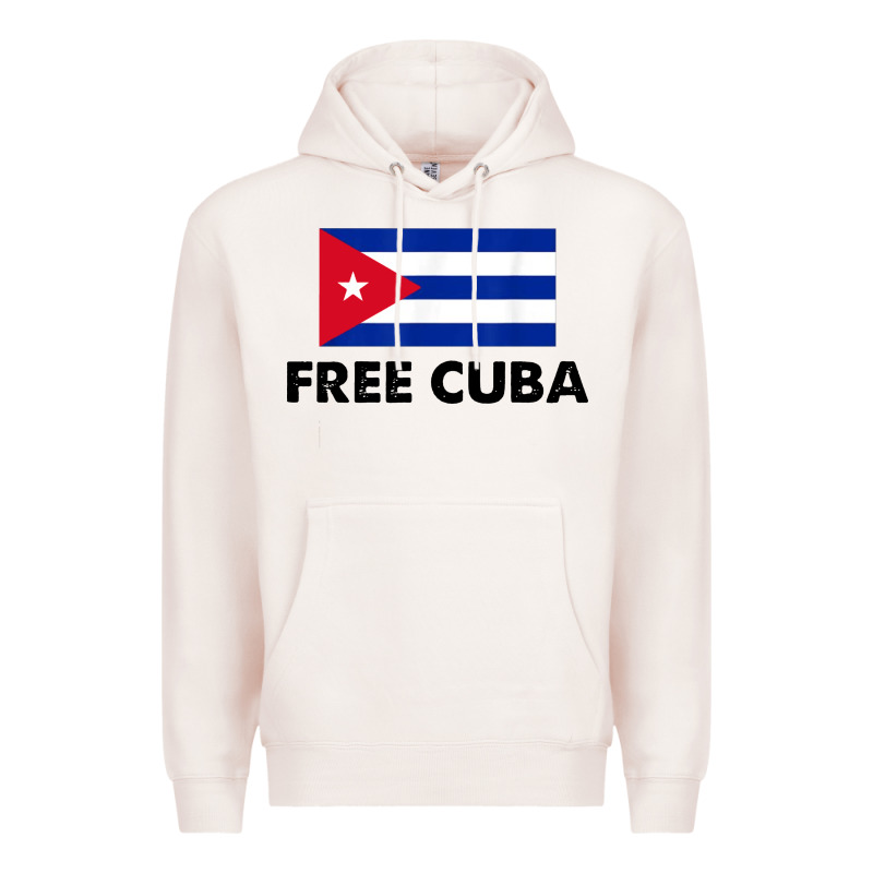 Free Cuba  Sos Cuba Cuba Pride Nuestra Cuba Premium Hoodie by artisFamous | Teevron