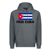 Rock free cuba  sos cuba cuba pride nuestra cuba Premium Hoodie - artisFamous