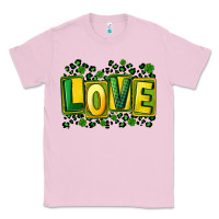 Bubblegum Pink St. Patrick's Day love Classic Tee - FaDigitalArtStudio
