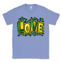Colony Blue St. Patrick's Day love Classic Tee - FaDigitalArtStudio