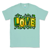 Seafoam St. Patrick's Day love Classic Tee - FaDigitalArtStudio