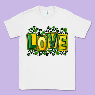 St. Patrick's Day Love Classic Tee Designed By Fadigitalartstudio