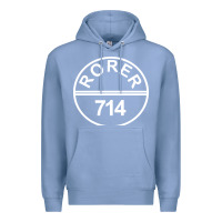 Colony Blue rorer 714 Premium Hoodie - artisFamous
