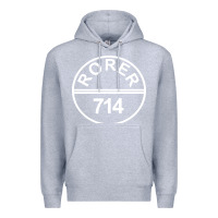 Heather Grey rorer 714 Premium Hoodie - artisFamous