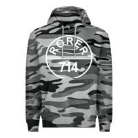 Slate Camo rorer 714 Premium Hoodie - artisFamous