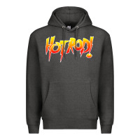 Charcoal Heather rowdy roddy piper hot rod vintage, Premium Hoodie - artisFamous