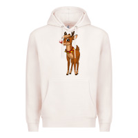 Pale Pink rudolph the red nosed reindeer movie Premium Hoodie - artisFamous