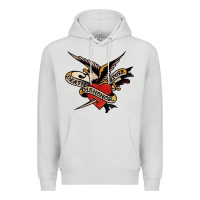 Sailor Jerry Tattoo Art Military Mermaid Premium Hoodie | Teevron