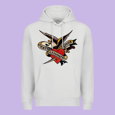 Sailor Jerry Tattoo Art Military Mermaid Premium Hoodie Designed By Artisfamous