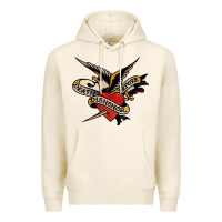 Tofu sailor jerry tattoo art military mermaid Premium Hoodie - artisFamous