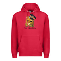 Cardinal cat tama train station master Premium Hoodie - artisFamous