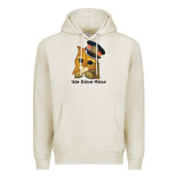 Oatmeal Heather cat tama train station master Premium Hoodie - artisFamous