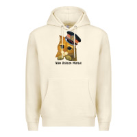 Sandshell cat tama train station master Premium Hoodie - artisFamous