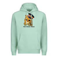 Seafoam cat tama train station master Premium Hoodie - artisFamous