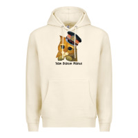 Tofu cat tama train station master Premium Hoodie - artisFamous