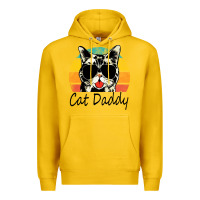 Lemon cat daddy vintage Premium Hoodie - artisFamous