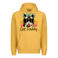 Mustard cat daddy vintage Premium Hoodie - artisFamous