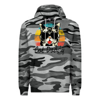 Slate Camo cat daddy vintage Premium Hoodie - artisFamous