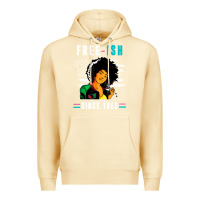 Pina Colada juneteenth free ish since 1865 black Premium Hoodie - artisFamous