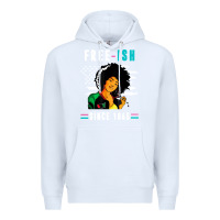 White juneteenth free ish since 1865 black Premium Hoodie - artisFamous