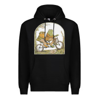 Black frog and toad Premium Hoodie - artisFamous