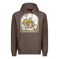 Coffee frog and toad Premium Hoodie - artisFamous