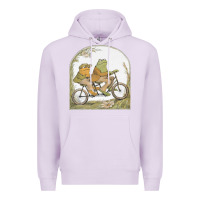 Lilac frog and toad Premium Hoodie - artisFamous