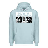 Blue Mist n w a Premium Hoodie - artisFamous